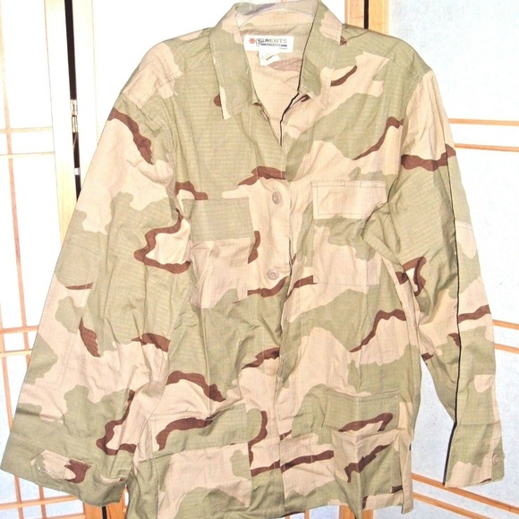 Vtg BRENTS Outdoors Camo Jacket Hunting M 46" - Picture 1 of 4